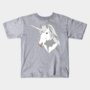 Unicorn Head Kids T-Shirt